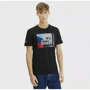 Puma BMW E30 Motorsport Graphic Tee T-shirt Black 596102-01 Mens